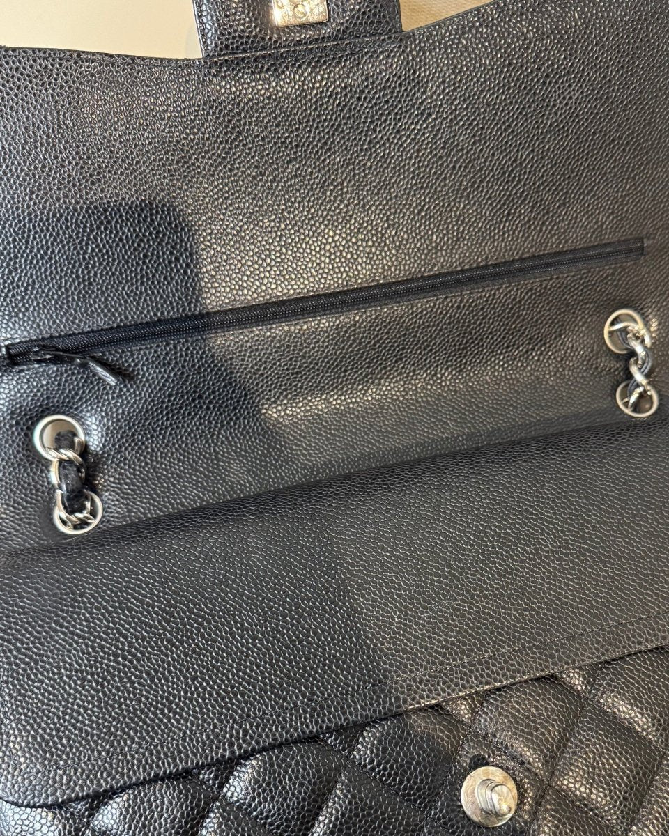 Chanel - Jumbo Double Flap Bag Caviar - Preloved Pieces