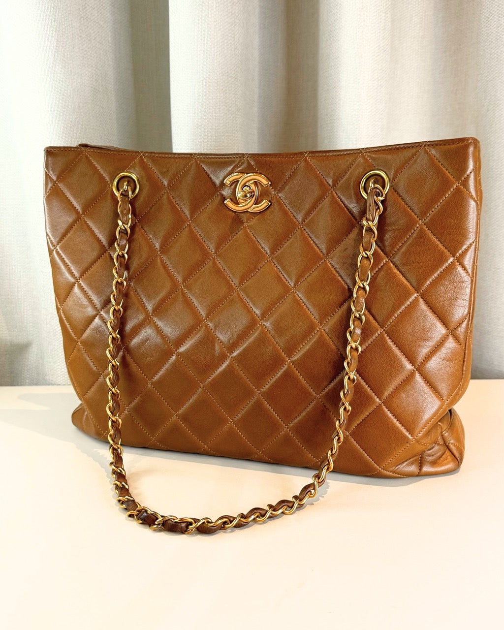 Cabas Chanel Marron