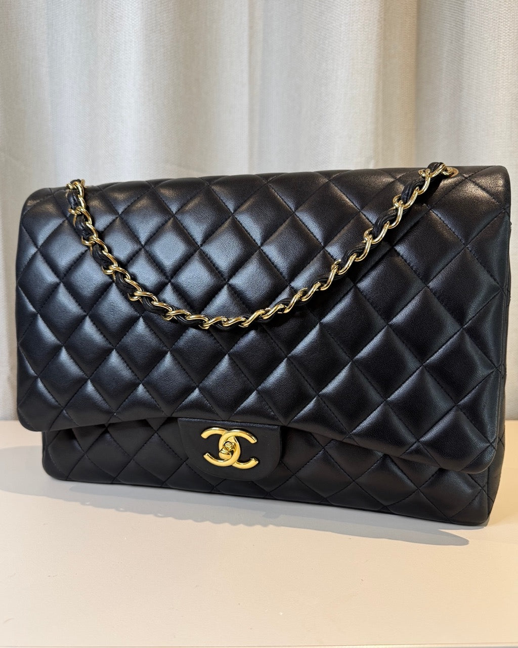 Chanel Maxi Flap Bag Black