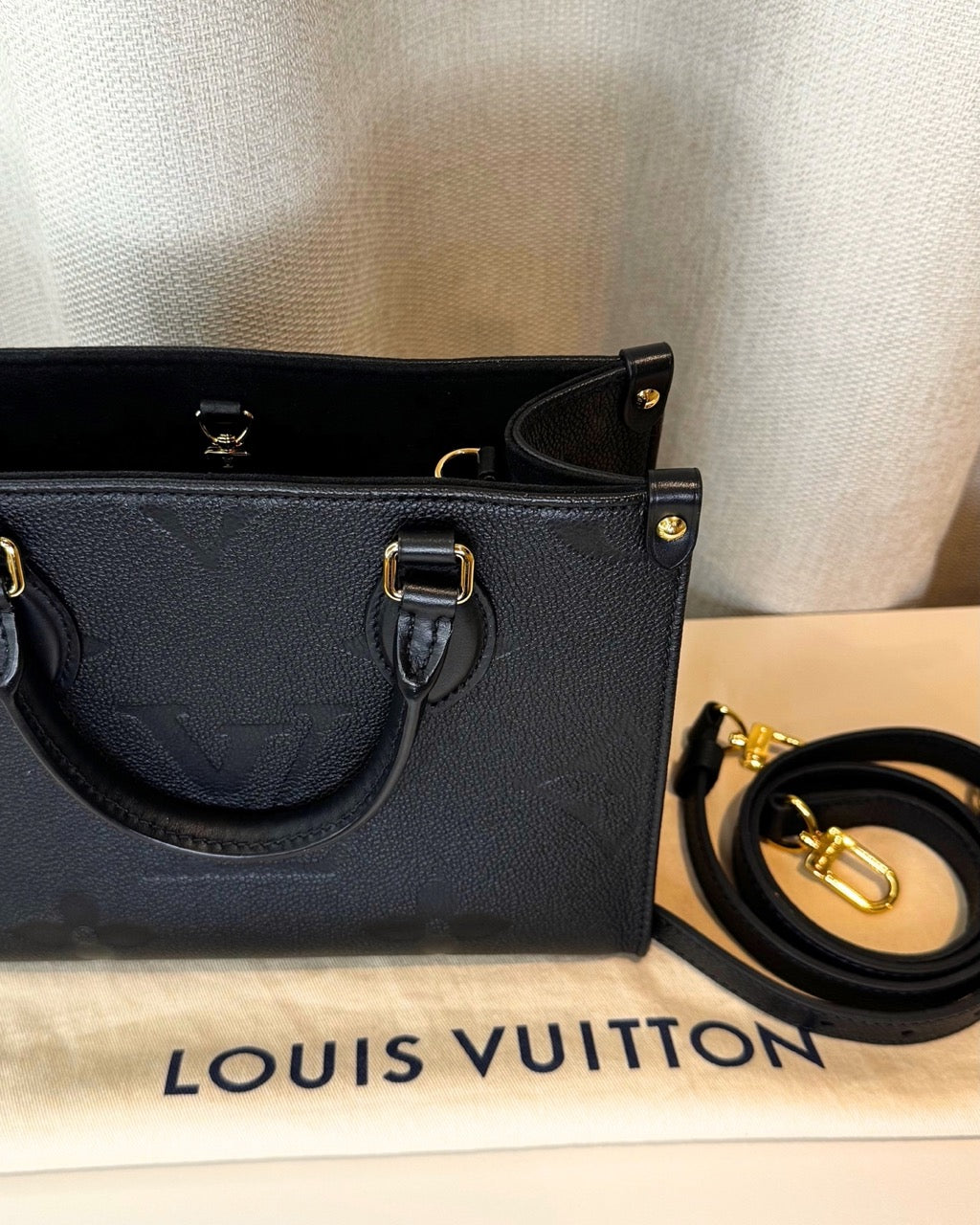 OnTheGo Louis Vuitton PM Noir