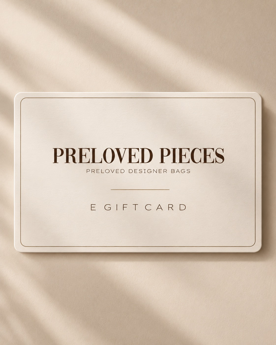 Preloved Pieces Luxury E-Gift Card