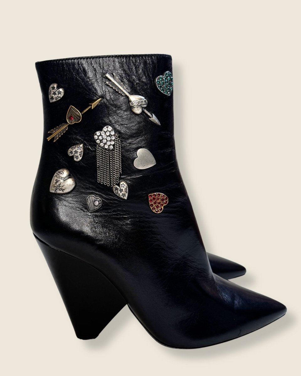 saint laurent - Niki Ankle Boots - Preloved Pieces