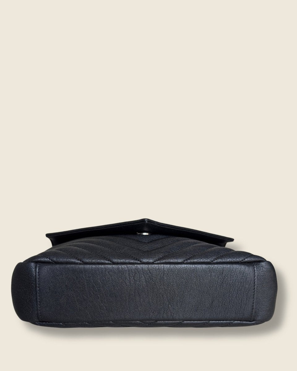 saint laurent - College Bag Zwart Medium - Preloved Pieces