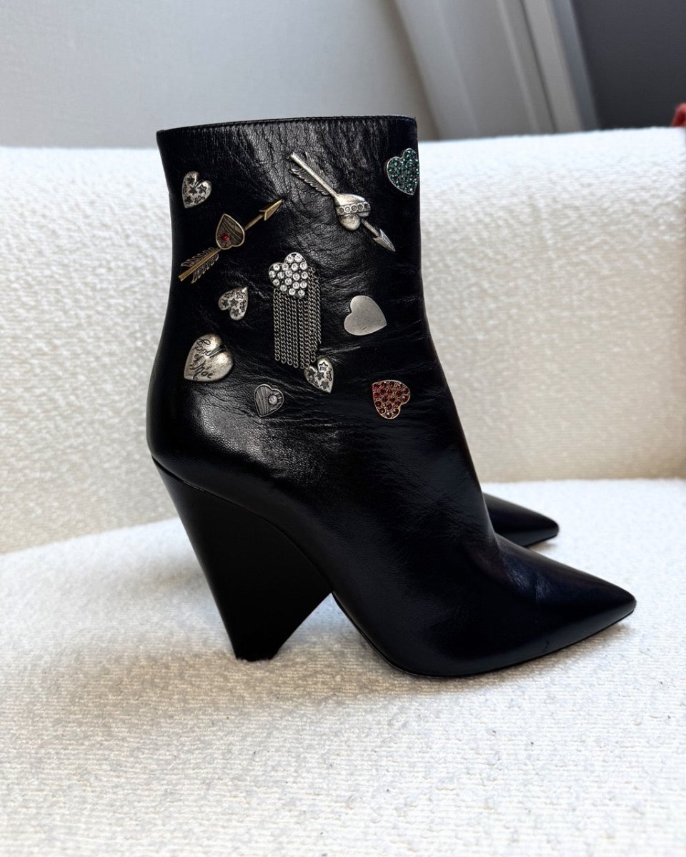saint laurent - Niki Ankle Boots - Preloved Pieces