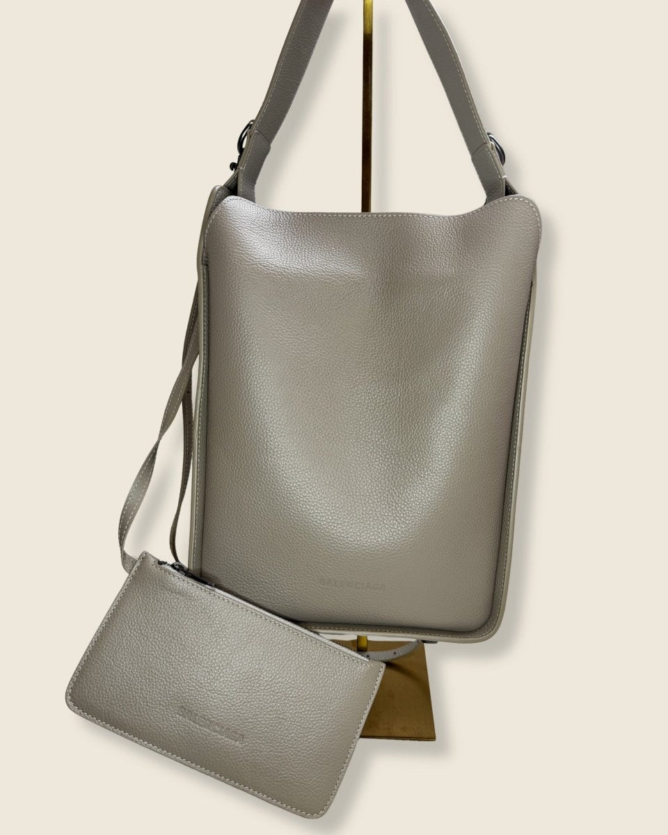 Balenciaga - 2.0 North - South Tote Bag Taupe - Preloved Pieces