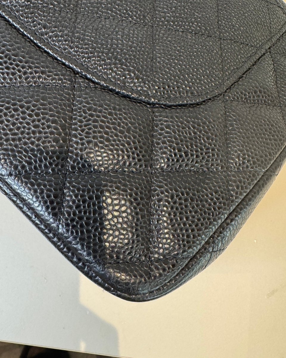 Chanel - Jumbo Double Flap Bag Caviar - Preloved Pieces