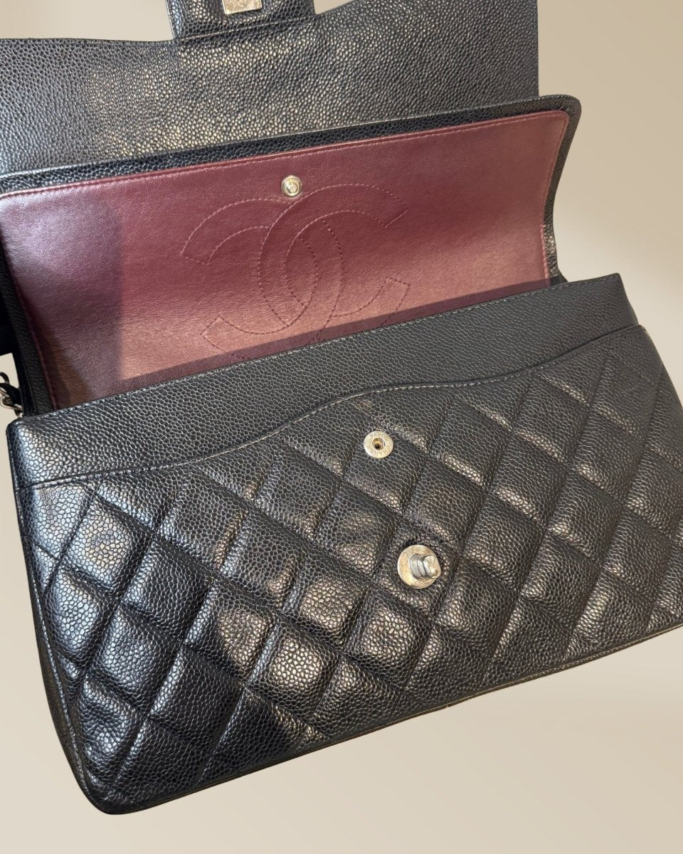 Chanel - Jumbo Double Flap Bag Caviar - Preloved Pieces