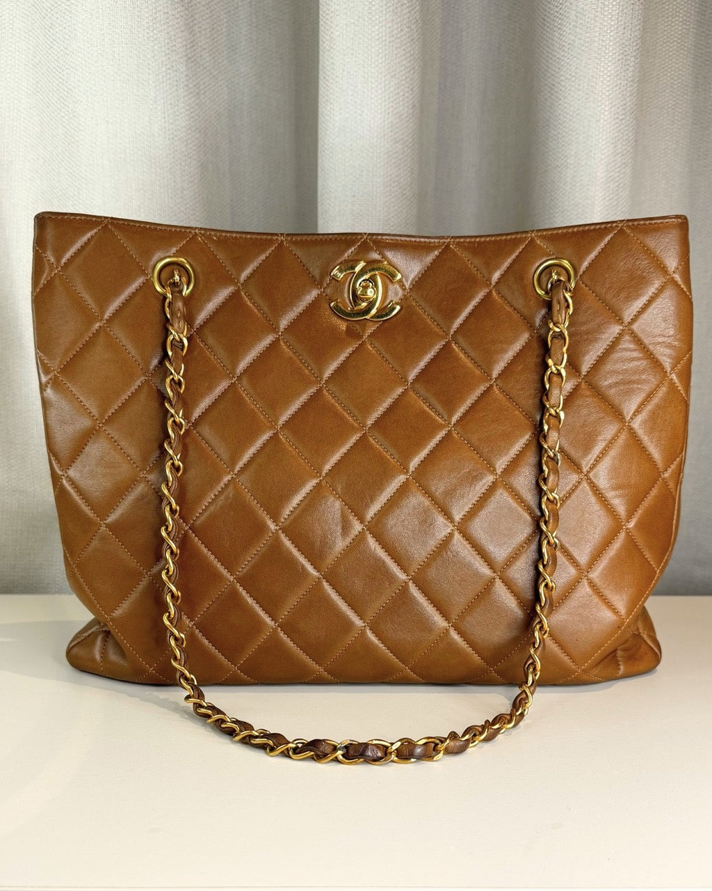 Cabas Chanel Marron