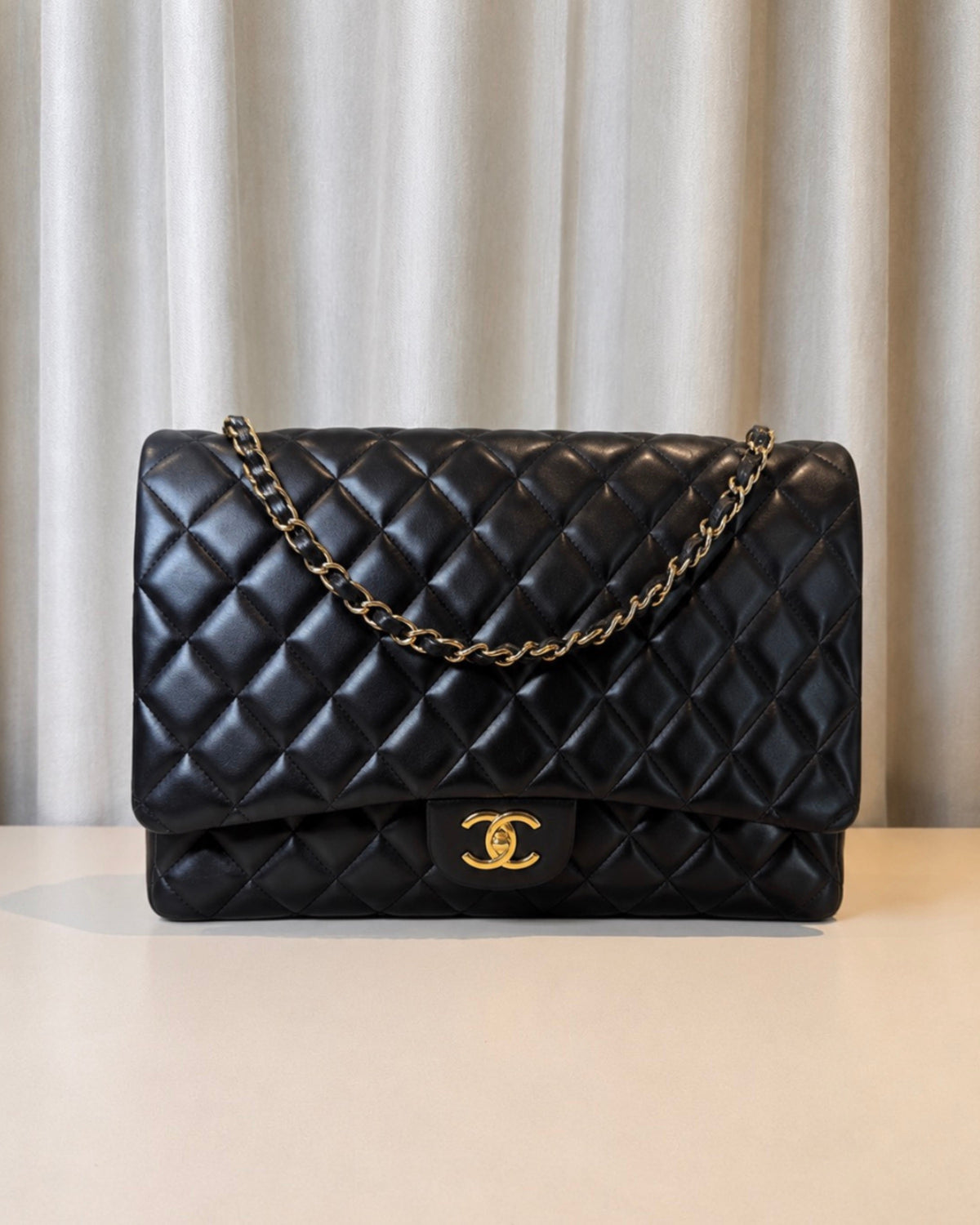 Chanel Maxi Flap Bag Black