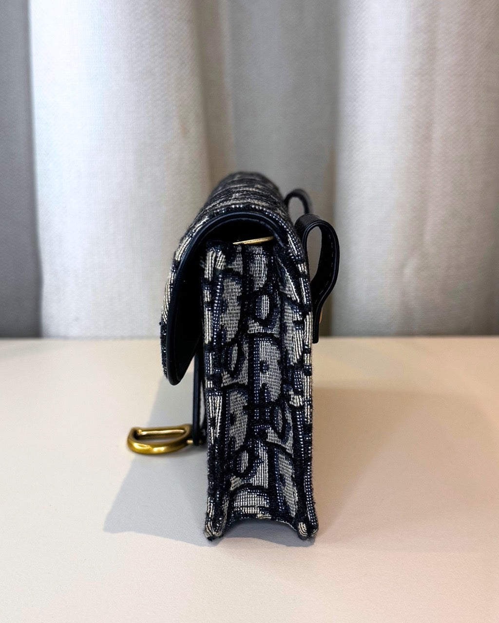 Christian Dior Belt Bag Blue Oblique