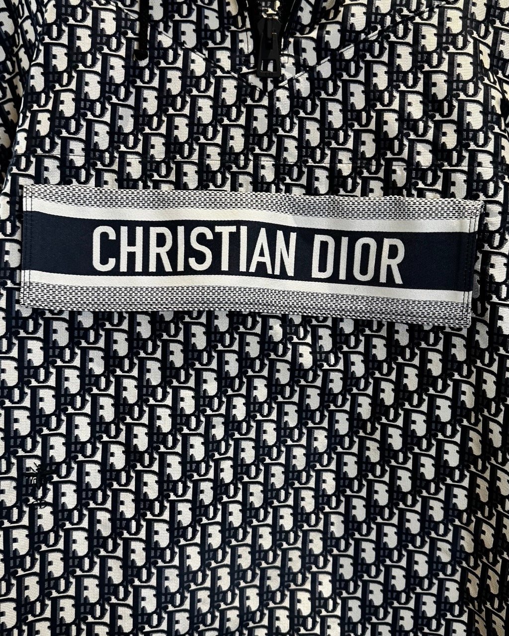 Dior Hooded Anorak Oblique