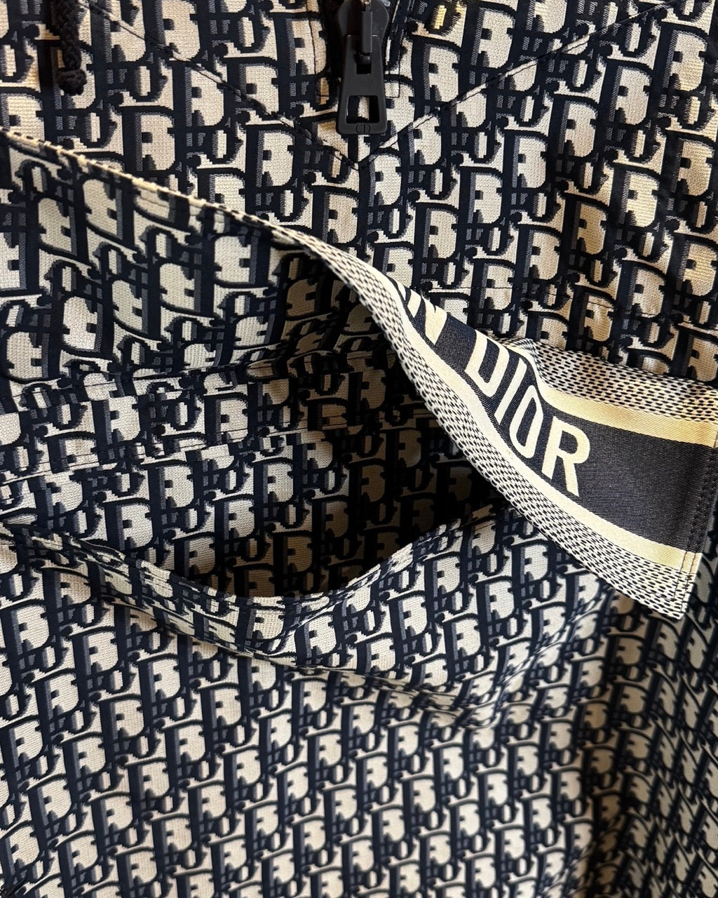 Dior Hooded Anorak Oblique