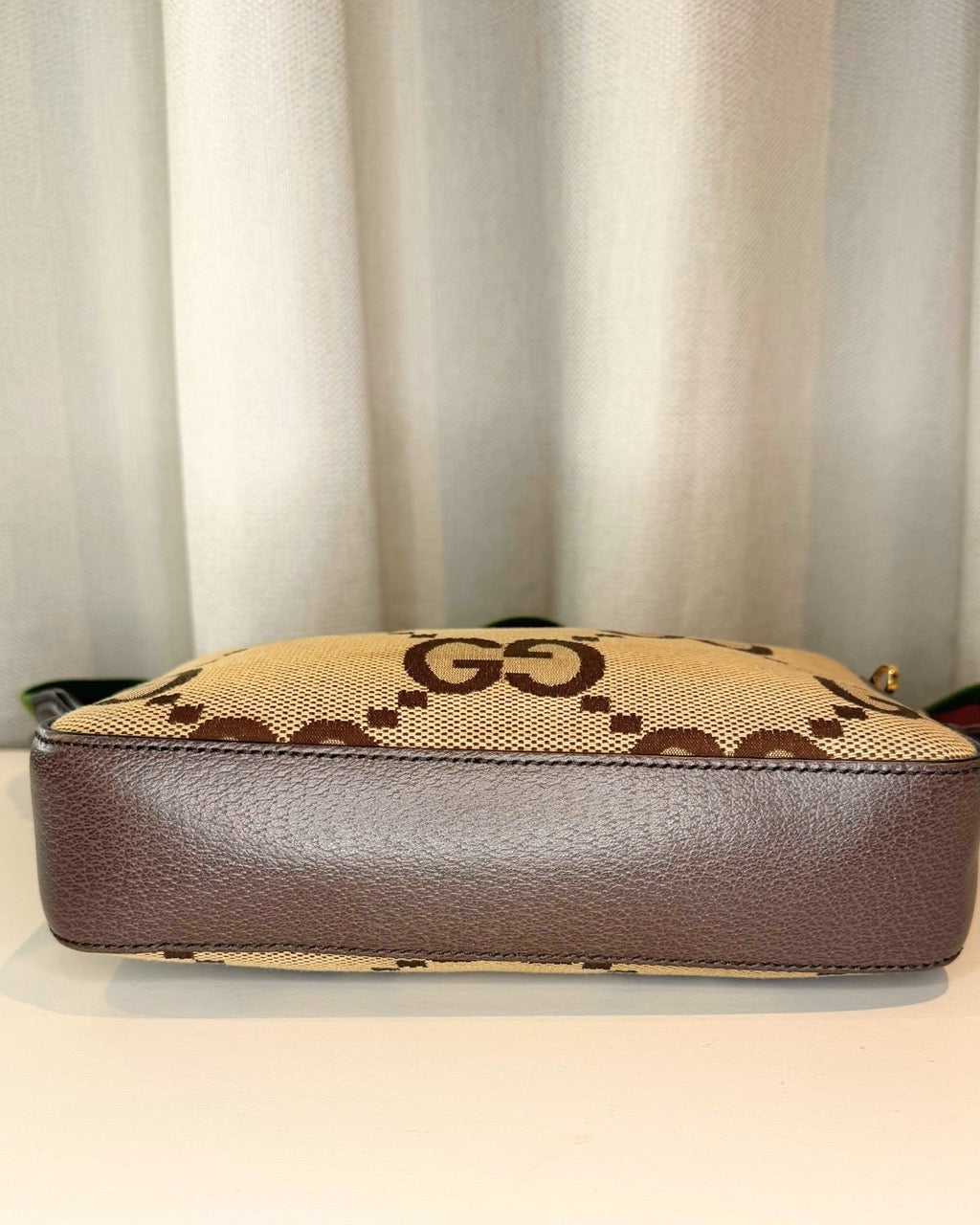Gucci Jumbo GG Canvas Messenger Bag