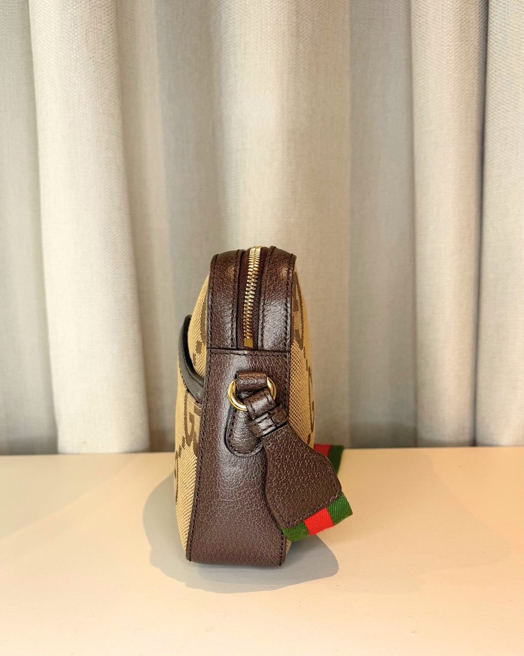 Gucci Jumbo GG Canvas Messenger Bag