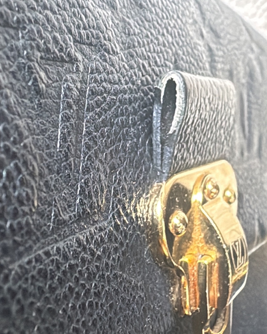 Louis Vuitton Vavin Chain Wallet Zwart