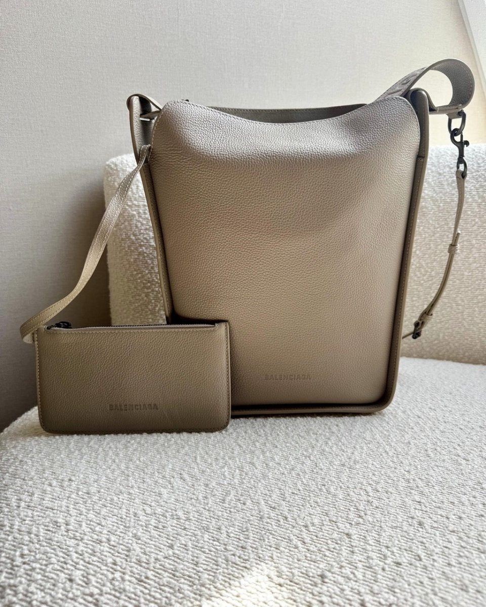 Balenciaga - 2.0 North - South Tote Bag Taupe - Preloved Pieces