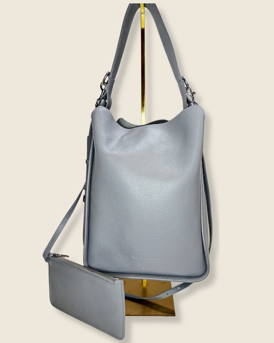 Balenciaga - 2.0 North - South Tote Bag Grijs - Preloved Pieces