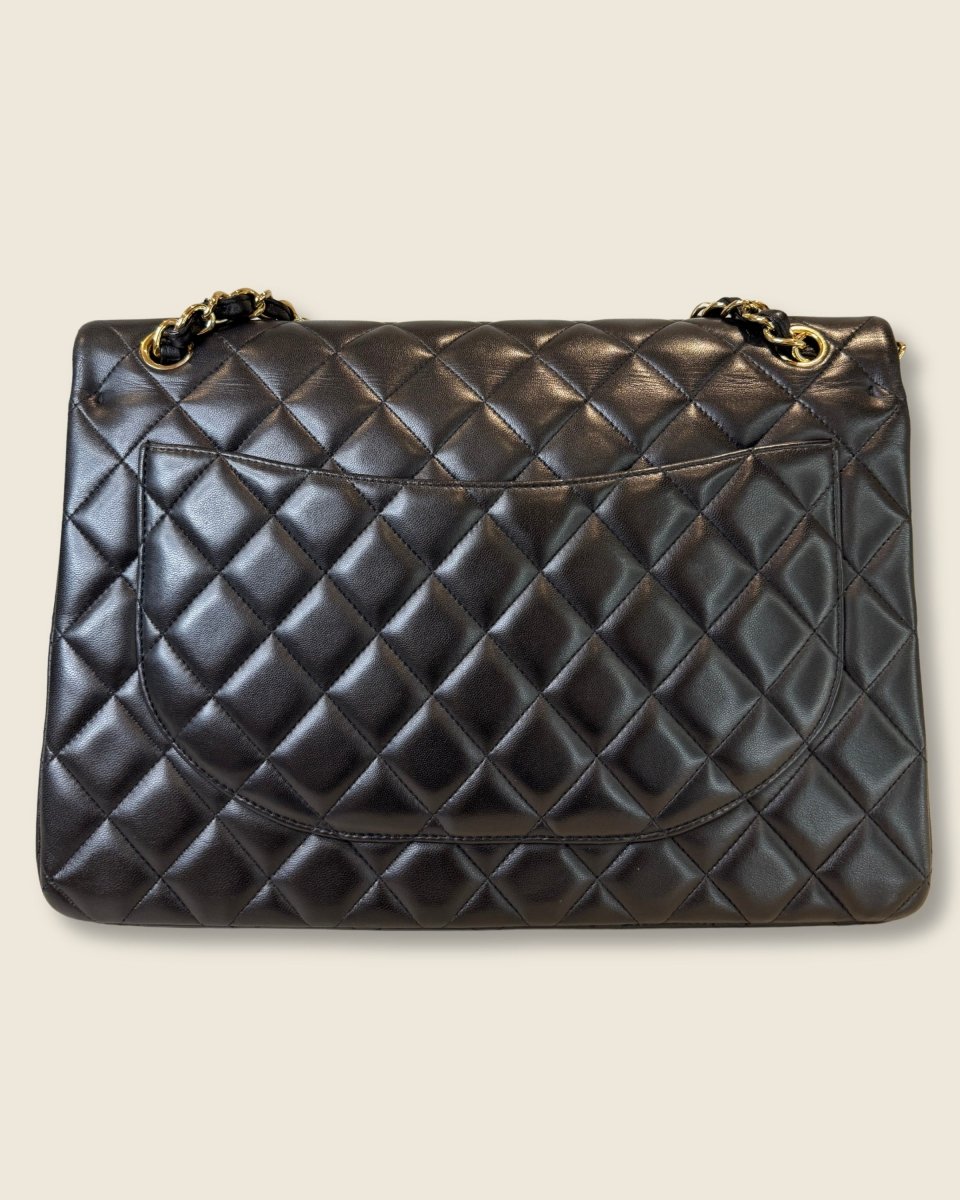Chanel - Maxi Double Flap Bag Lambskin - Preloved Pieces