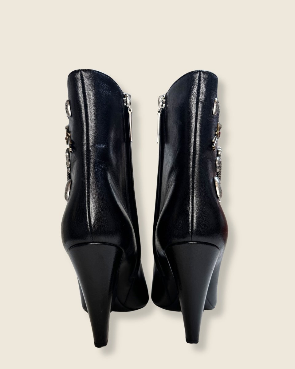 saint laurent - Niki Ankle Boots - Preloved Pieces