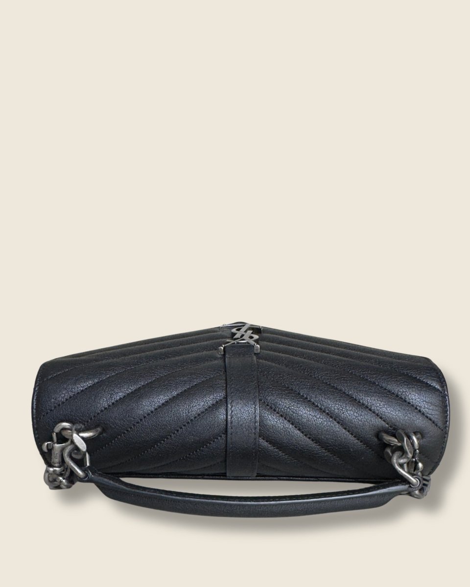 saint laurent - College Bag Zwart Medium - Preloved Pieces