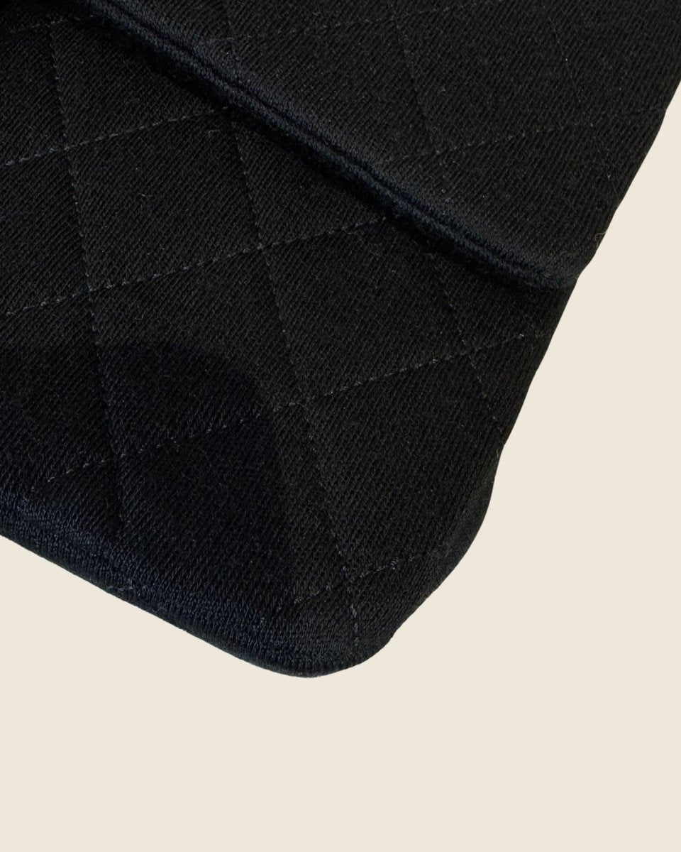 Chanel - Fabric Double Flap Bag Medium - Preloved Pieces