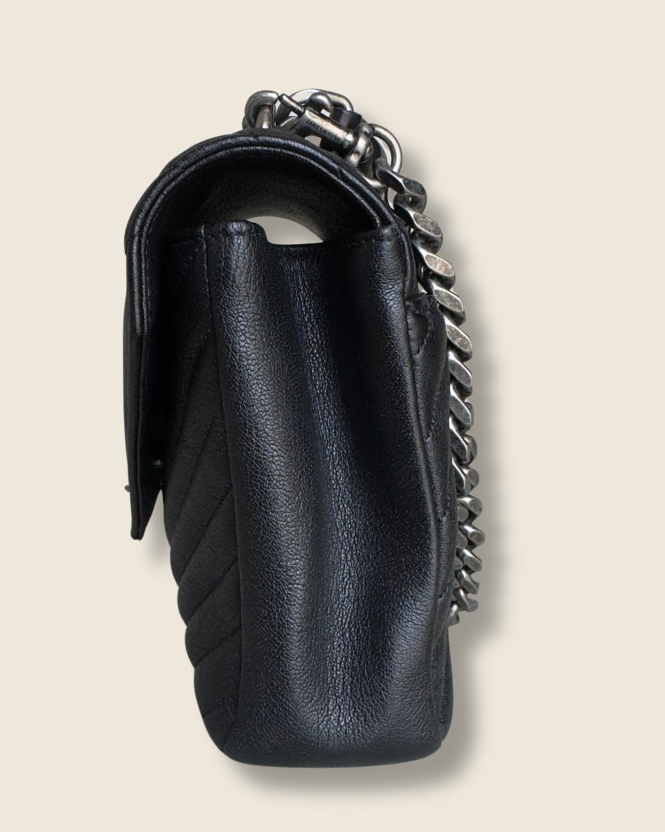 saint laurent - College Bag Zwart Medium - Preloved Pieces
